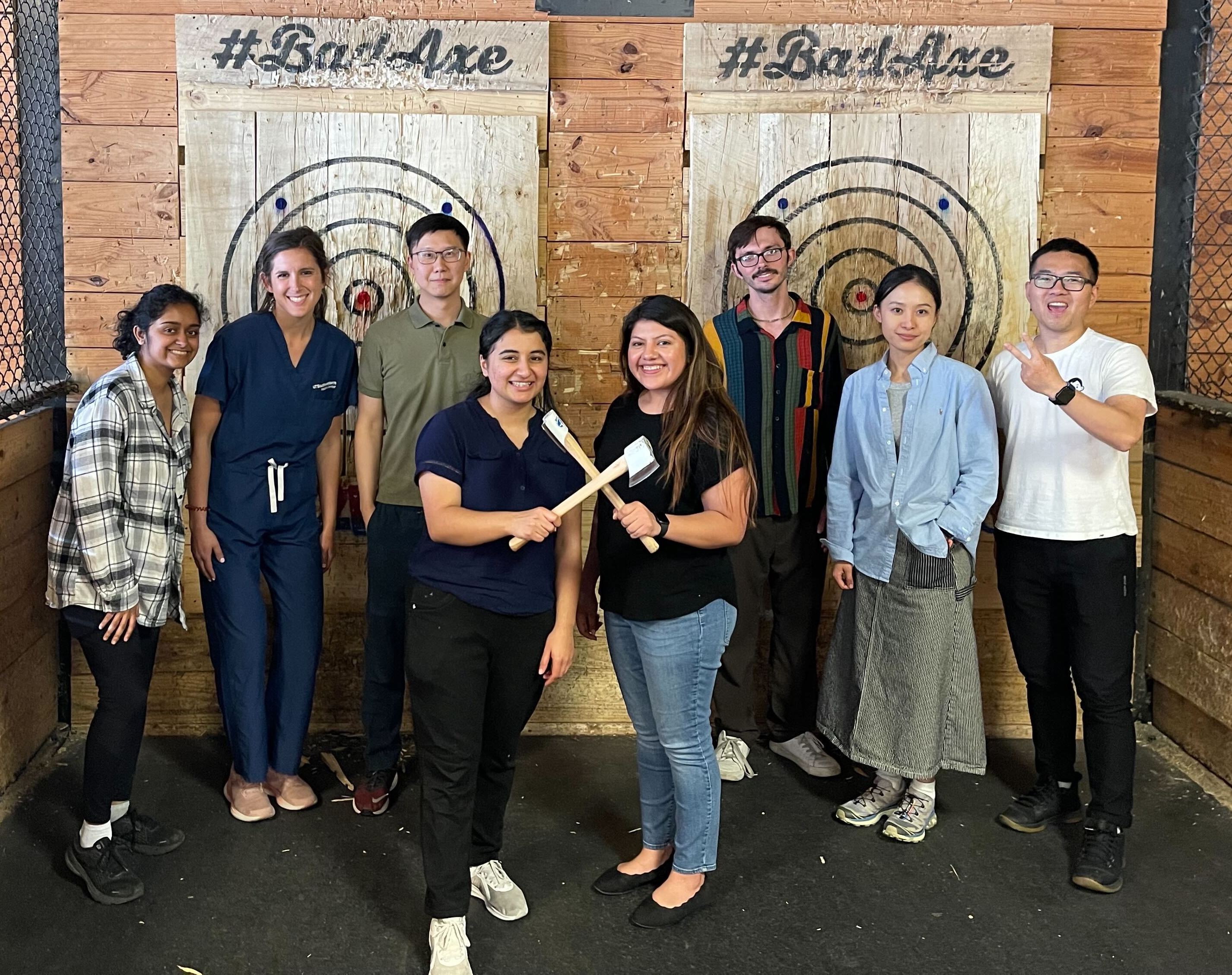 [May 5, 2023] We threw some axes!
